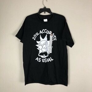 Rick And Morty Cartoon Network Shirt Size Large